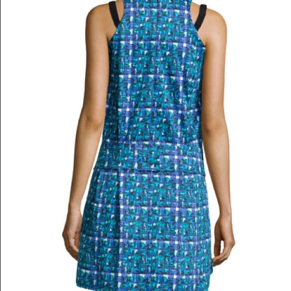 Risto Kyra Hydra-Print Apron Dress Formal Shift - Picture 2 of 8